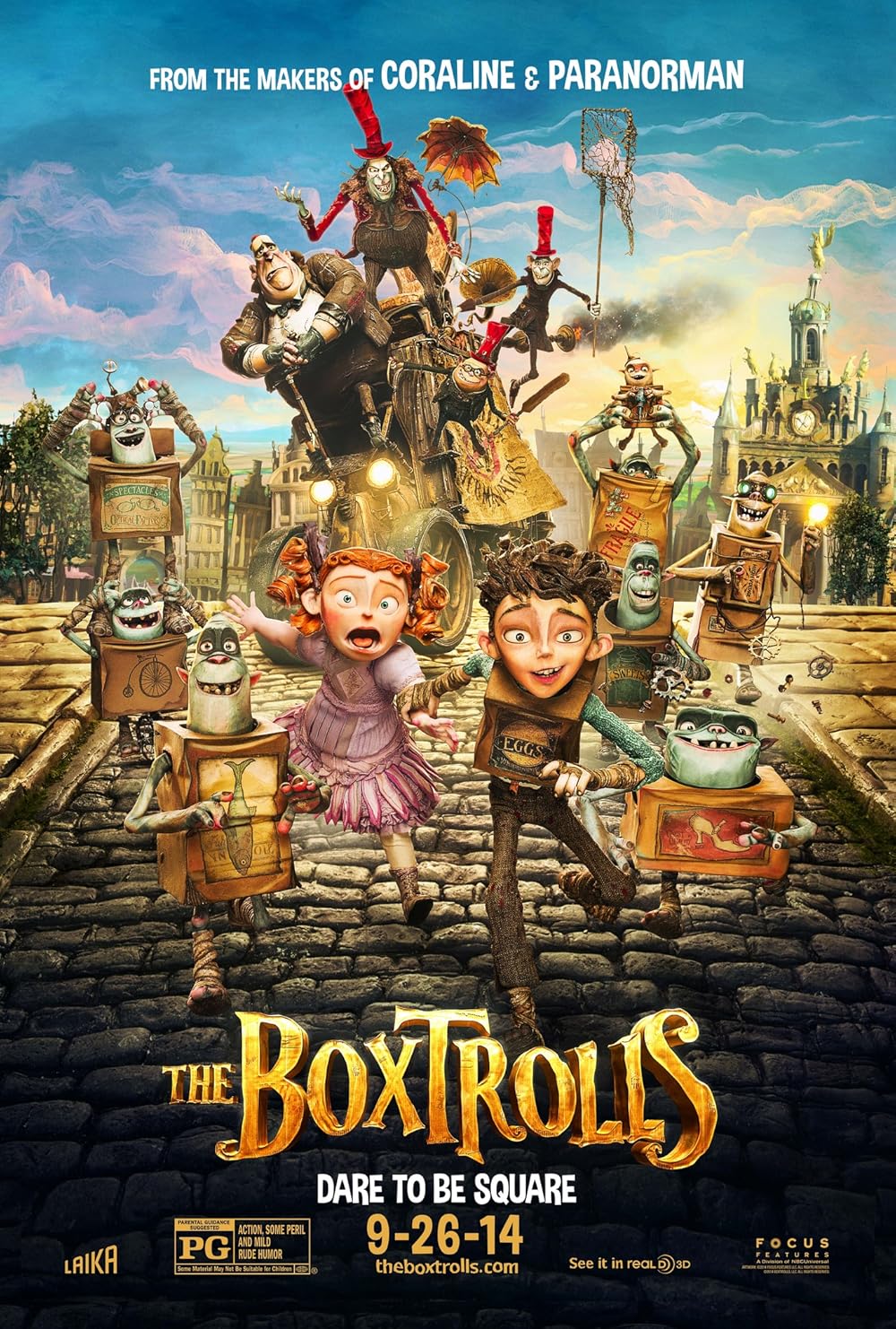 The Boxtrolls (2014) นี่แหละ..มอนสเตอร์ The Boxtrolls (2014) นี่แหละ..มอนสเตอร์