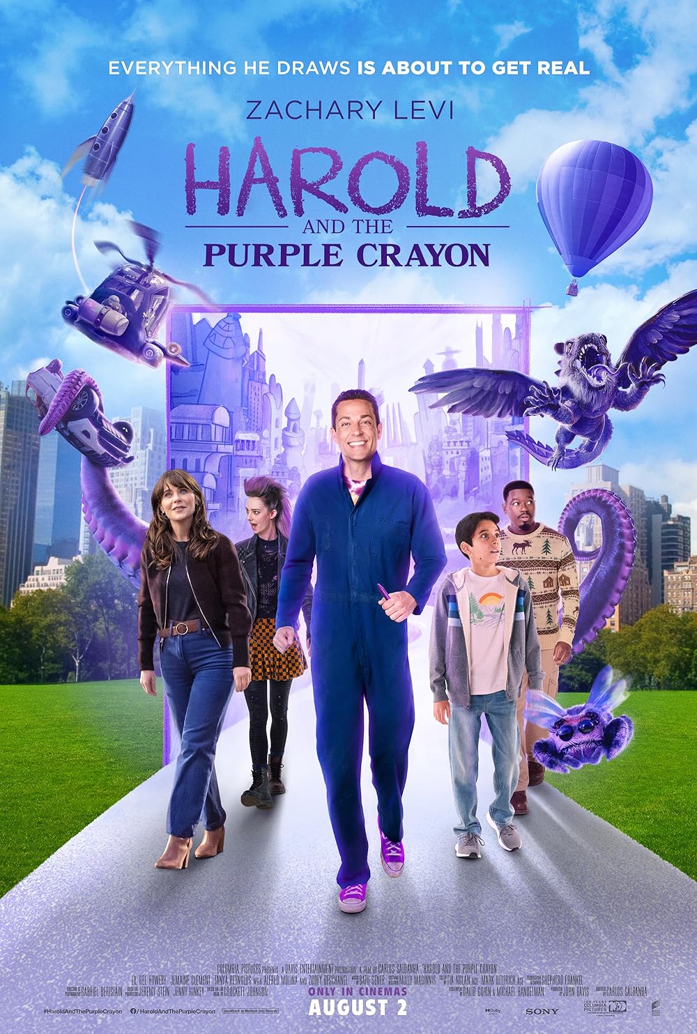 Harold and the Purple Crayon (2024) แฮโรลด์กับสีเทียนมหัศจรรย์ Harold and the Purple Crayon (2024) แฮโรลด์กับสีเทียนมหัศจรรย์